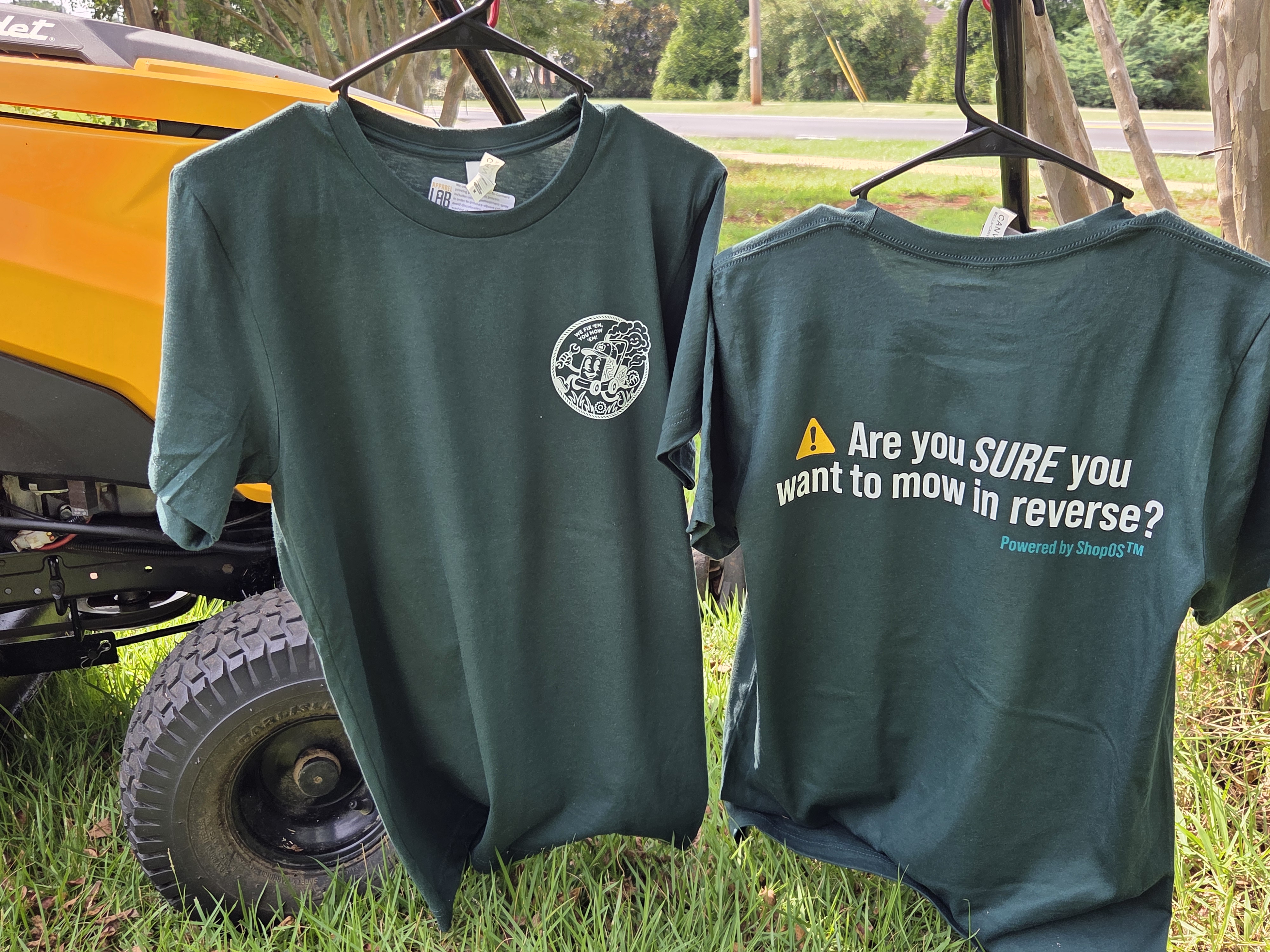 Are You Sure You Want To Mow In Reverse Shirt